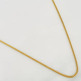 Cadena Franco 6.6g / 60cm / 1.14mm Oro Amarillo 18K