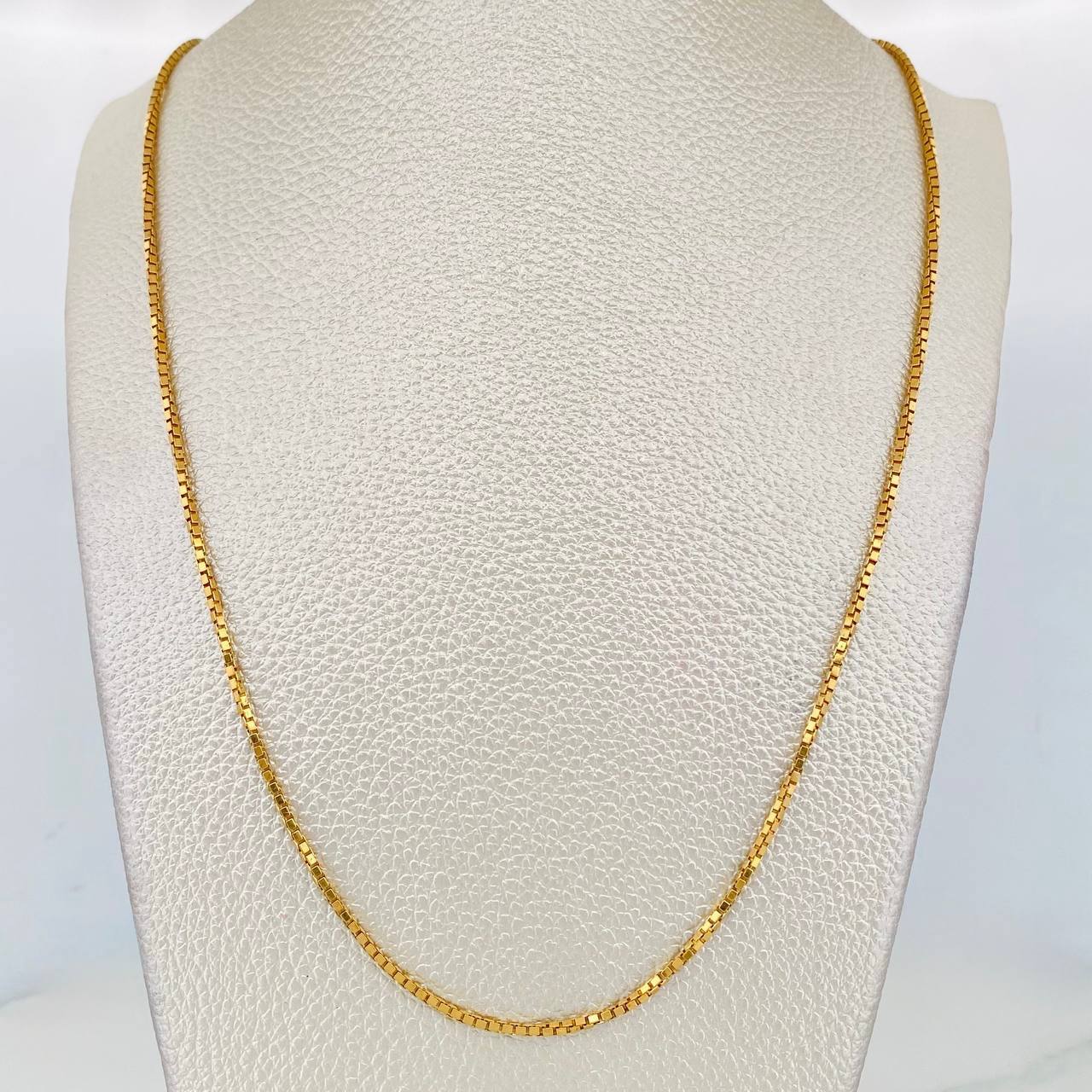 Cadena Veneciana 11.1g / 60cm / 1.61mm Oro Amarillo 18K