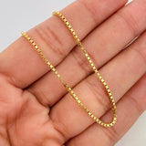 Cadena Veneciana 11.1g / 60cm / 1.61mm Oro Amarillo 18K