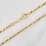 Cadena Veneciana 11.1g / 60cm / 1.61mm Oro Amarillo 18K