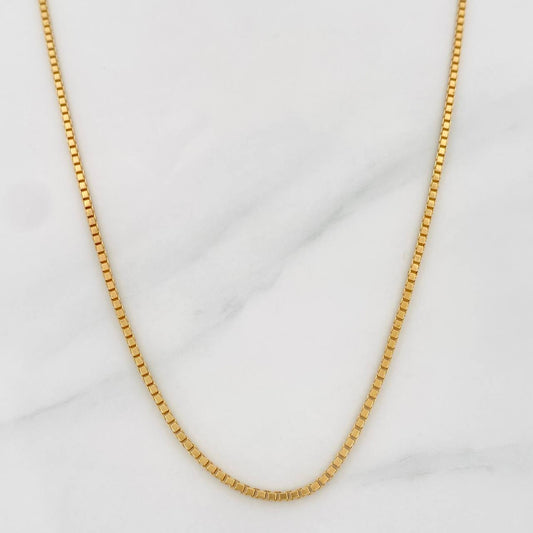 Cadena Veneciana 11.1g / 60cm / 1.61mm Oro Amarillo 18K