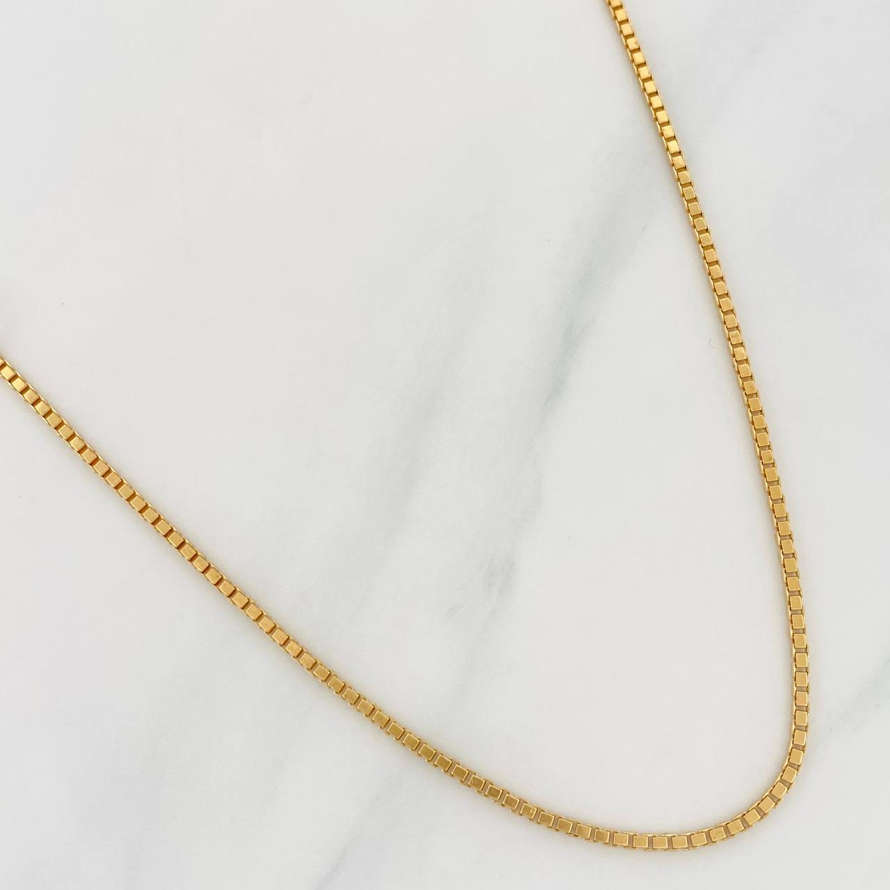 Cadena Veneciana 11.1g / 60cm / 1.61mm Oro Amarillo 18K