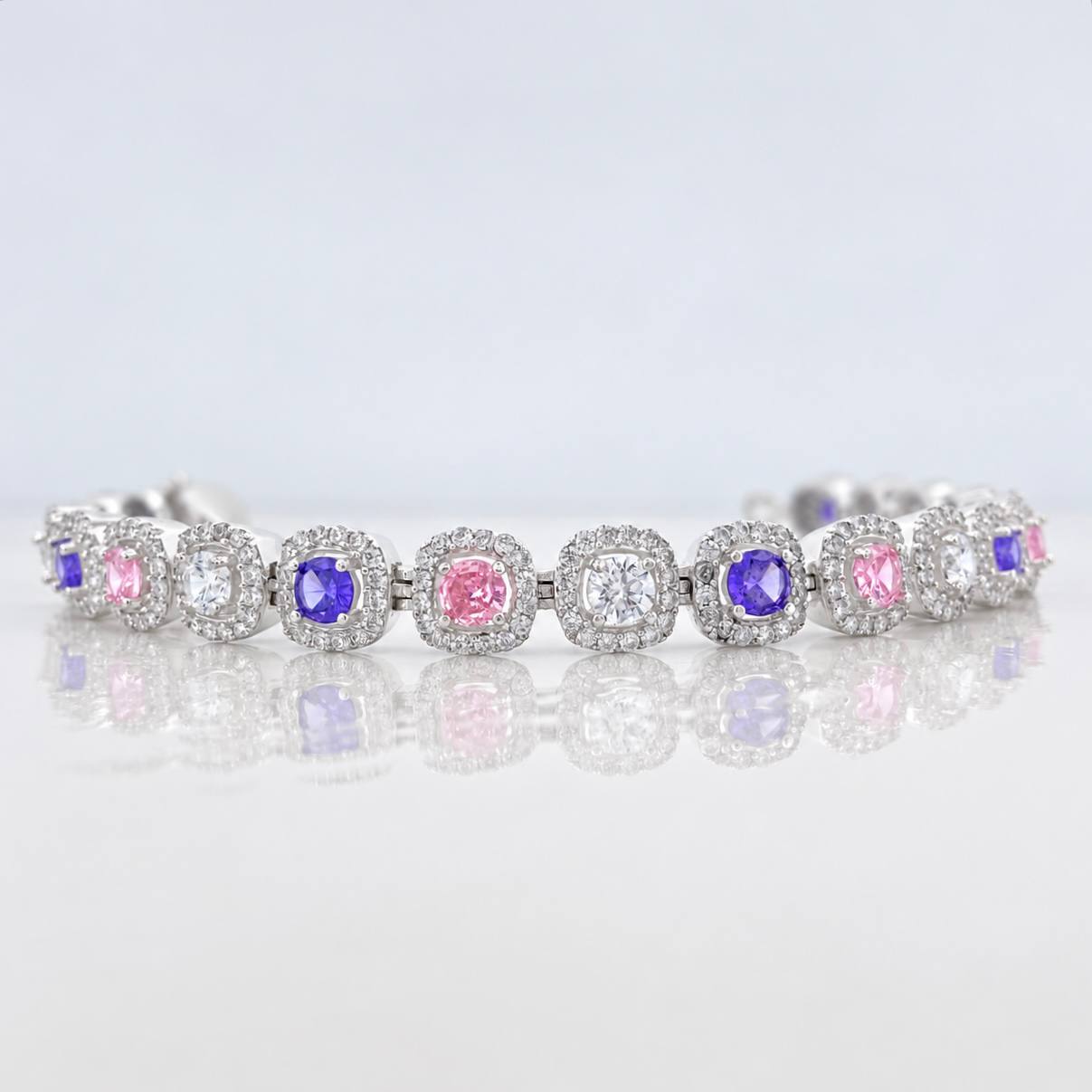 Pulso Tennis 19.7g / 18cm / 7.59mm Plata 925