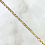 Pulso Chino 1.8gr / 21cm / 1.6mm Oro Amarillo +1 18K *