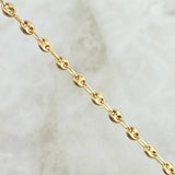 Pulso GC 2.35gr / 20.5cm / Liso Oro Amarillo 18K ©