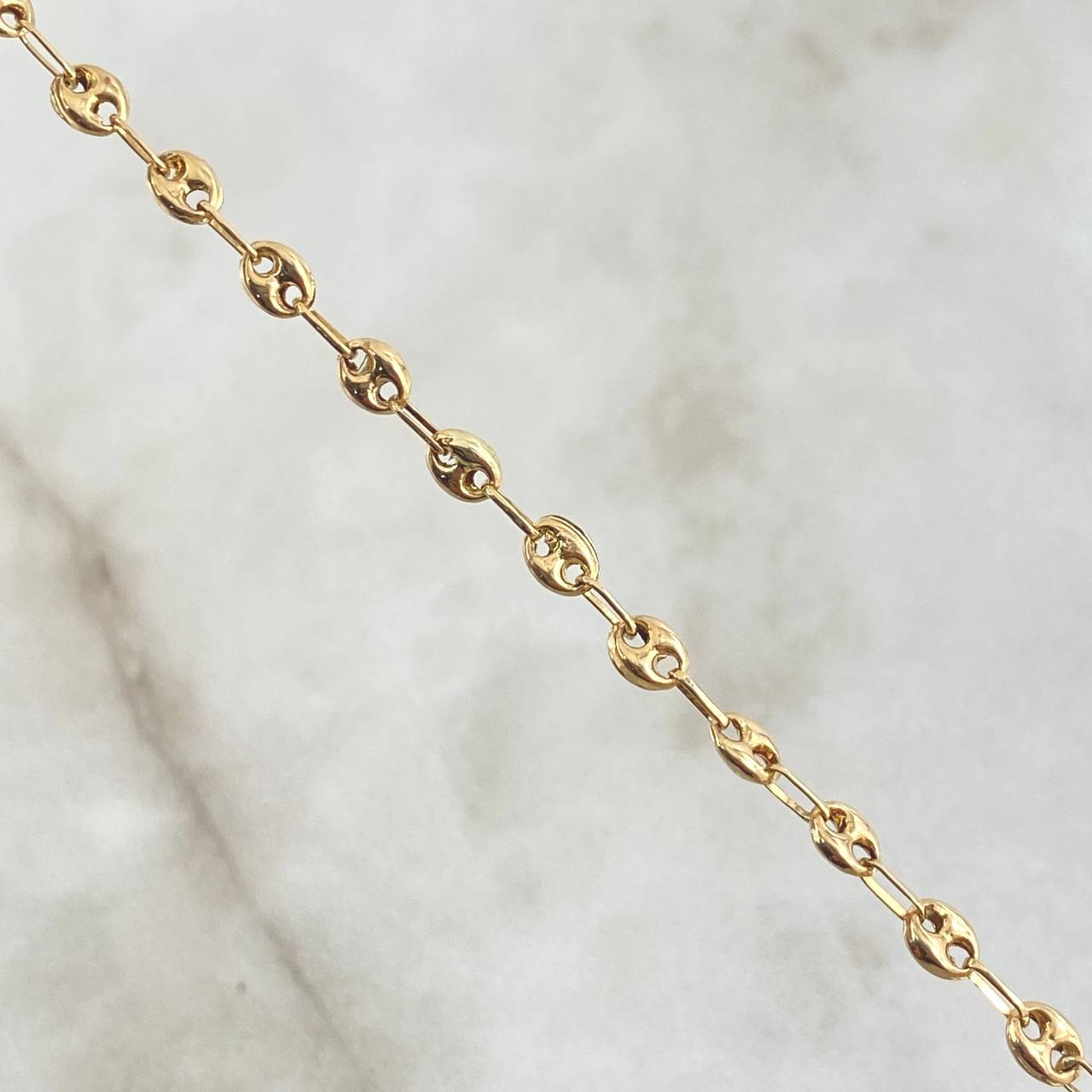 Pulso GC 2.9gr / 20.5cm / Liso Oro Amarillo 18K ©
