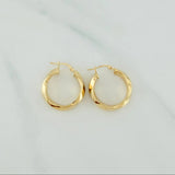 Candongas Karu 4.25 g / 2.4 cm Oro Amarillo 18K