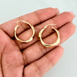 Candongas Karu 4.25 g / 2.4 cm Oro Amarillo 18K