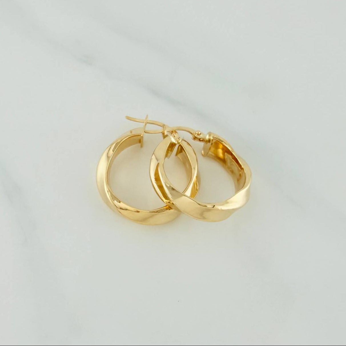 Candongas Karu 4.25 g / 2.4 cm Oro Amarillo 18K