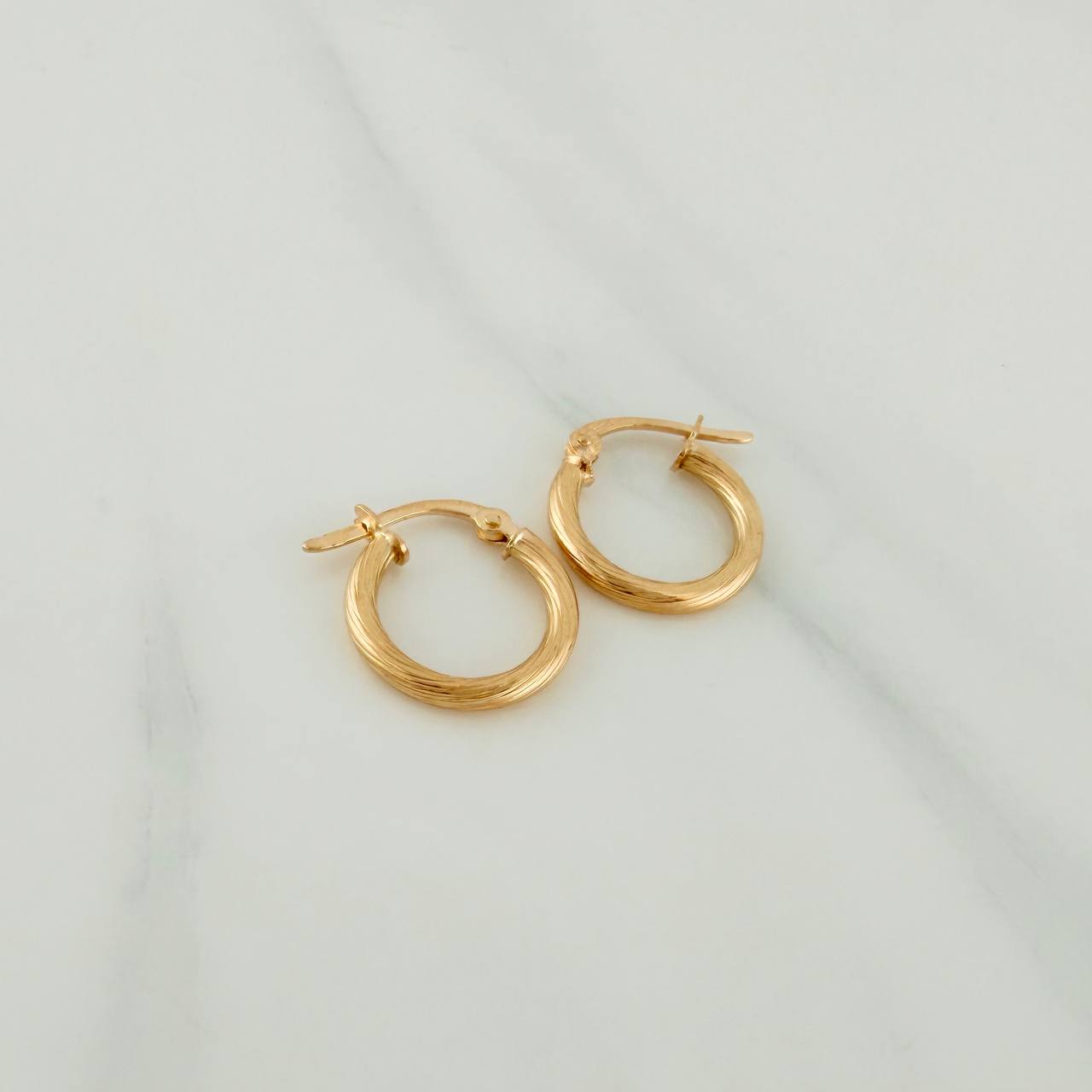 Candongas Mary 1.2 g / 1.7 cm Oro Amarillo 18K