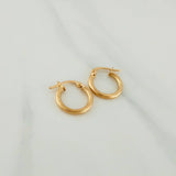 Candongas Mary 1.2 g / 1.7 cm Oro Amarillo 18K