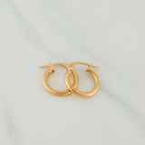 Candongas Mary 1.2 g / 1.7 cm Oro Amarillo 18K