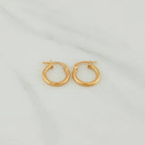 Candongas Mary 1.2 g / 1.7 cm Oro Amarillo 18K