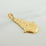 Dije Virgen Del Rocio 2.1 g / 3.1 cm Oro Amarillo 18K