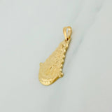 Dije Virgen Del Rocio 2.1 g / 3.1 cm Oro Amarillo 18K