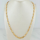 Cadena Rustica Tribal 10.15 g / 51.4 cm / 3.64 mm Oro Amarillo 18K