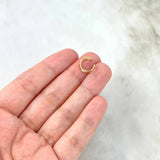 Piercing Earcuff Simulador Infinito Curvo 0.6gr / 1cm / Oro Amarillo 18K (Joya)