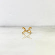 Piercing Earcuff Simulador 0.6gr / 1cm / Infinito Curvo oro Oro Amarillo (Joya) ©