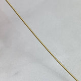 Pulso Cola Raton 1.5gr / 19cm / 0.8mm Oro Amarillo +3*