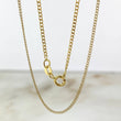 Cadena Cubana 1.6gr / 50cm / 1.2mm Oro Amarillo +1