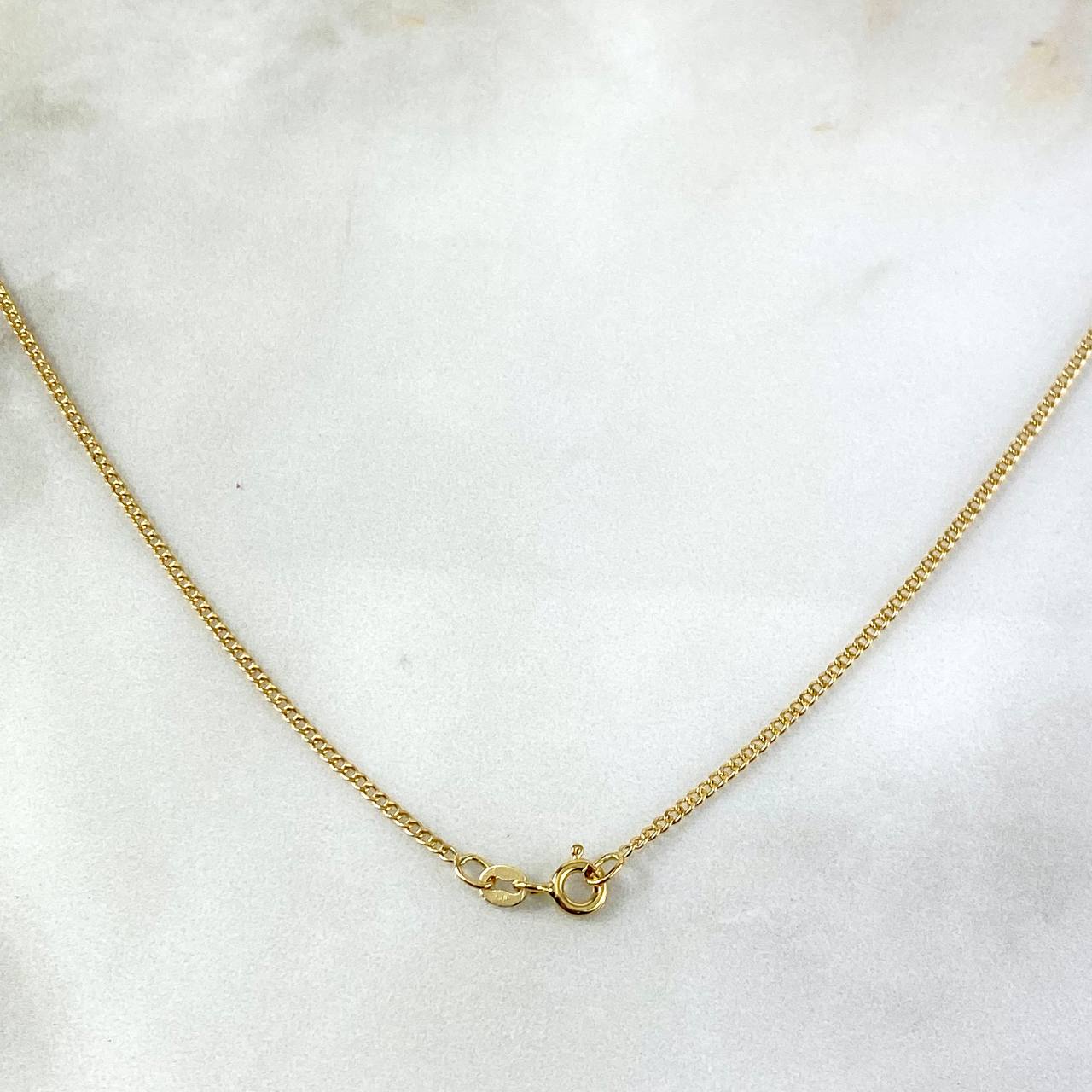 Cadena Cubana 1.35gr / 50cm / 1.2mm Oro Amarillo +1