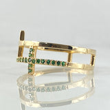 Anillo Doble Crúz 2.75gr / T6 1/2 / Oro 18K