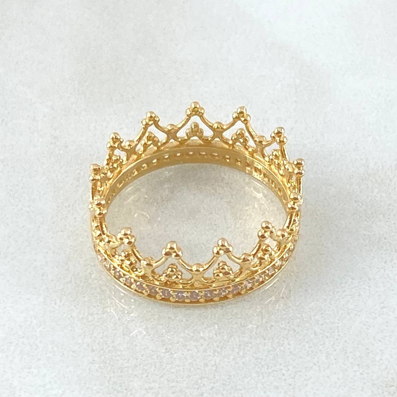 Anillo Corona Latente 2.3gr / T5 / Oro 18K