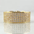Anillo Cubano Tupido 5.05gr / T5 1/2 / Oro 18K