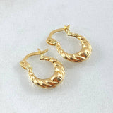 Candongas Mirilla 1.15gr / 1.5cm / Oro 18K *