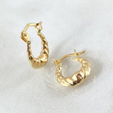 Candongas Mirilla 1.15gr / 1.5cm / Oro 18K *