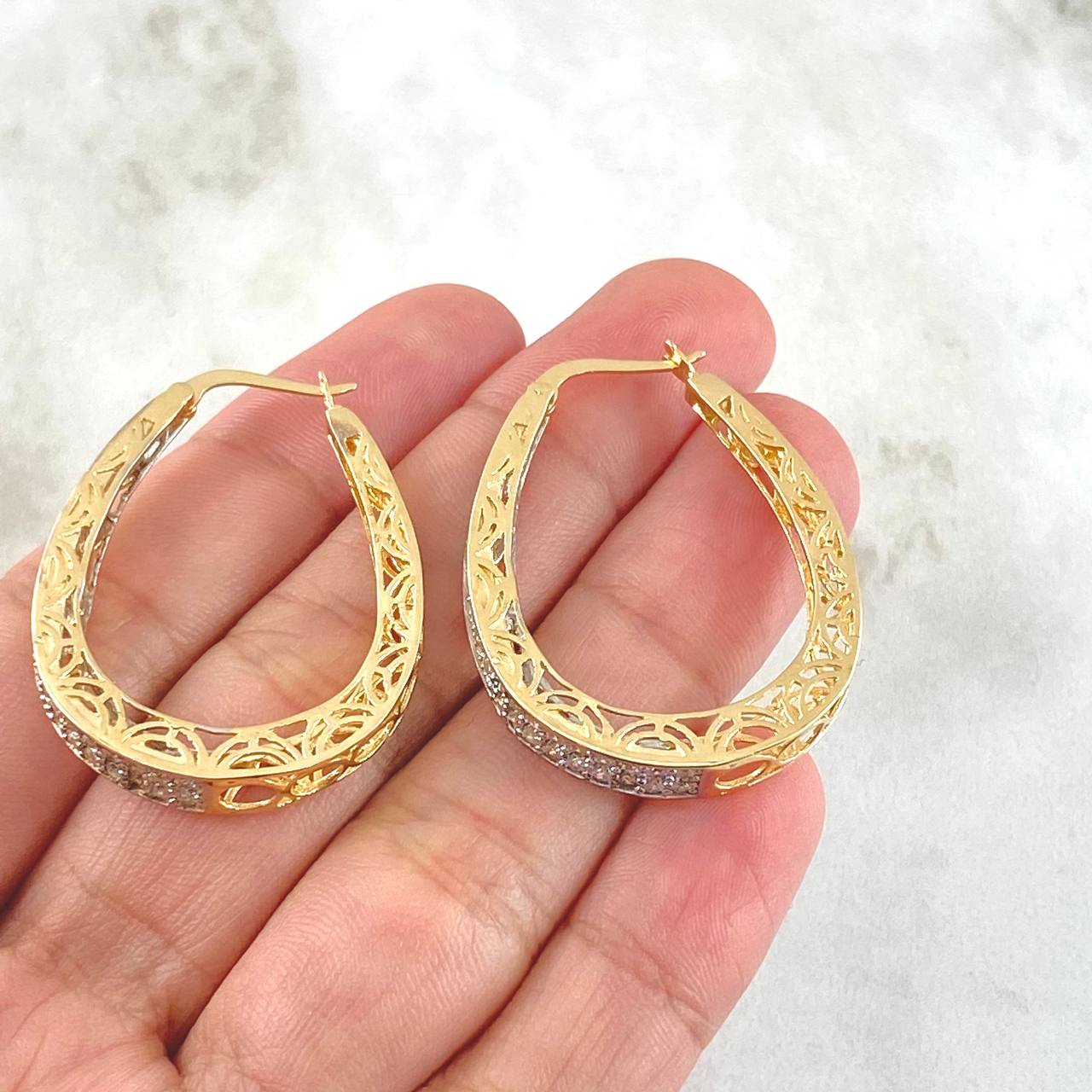 Candongas Yiyi 10.3gr / 3.5cm / Oro 18K