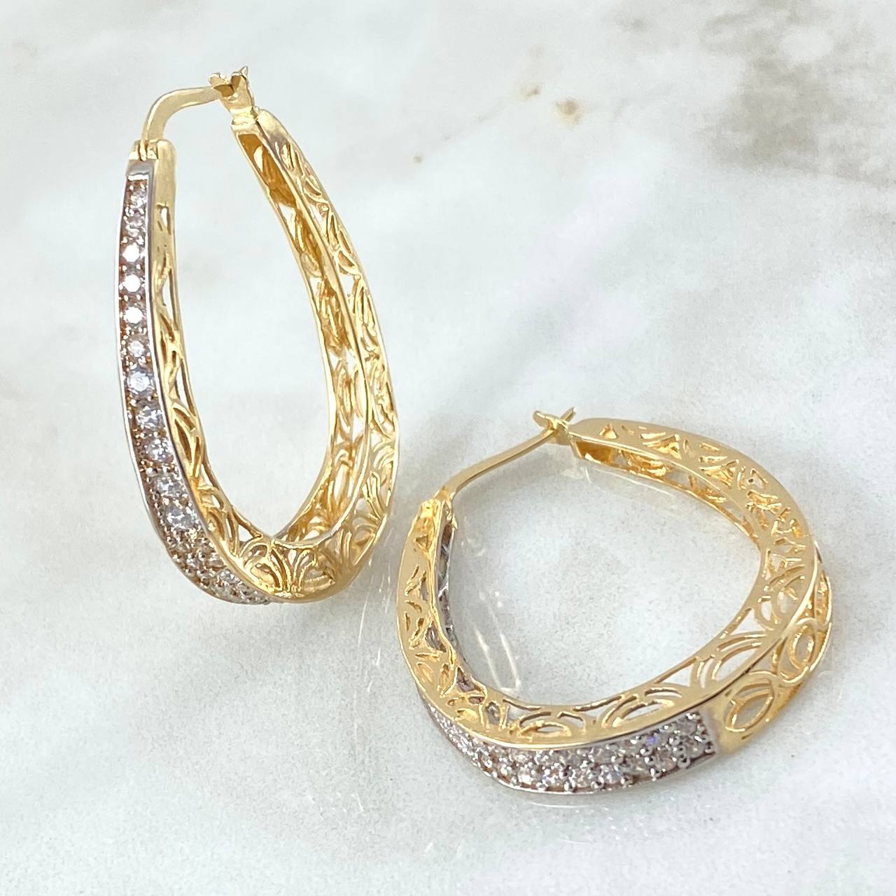 Candongas Yiyi 10.3gr / 3.5cm / Oro 18K
