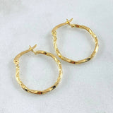 Candongas Kari 1gr / 2.3cm / Oro 18K *