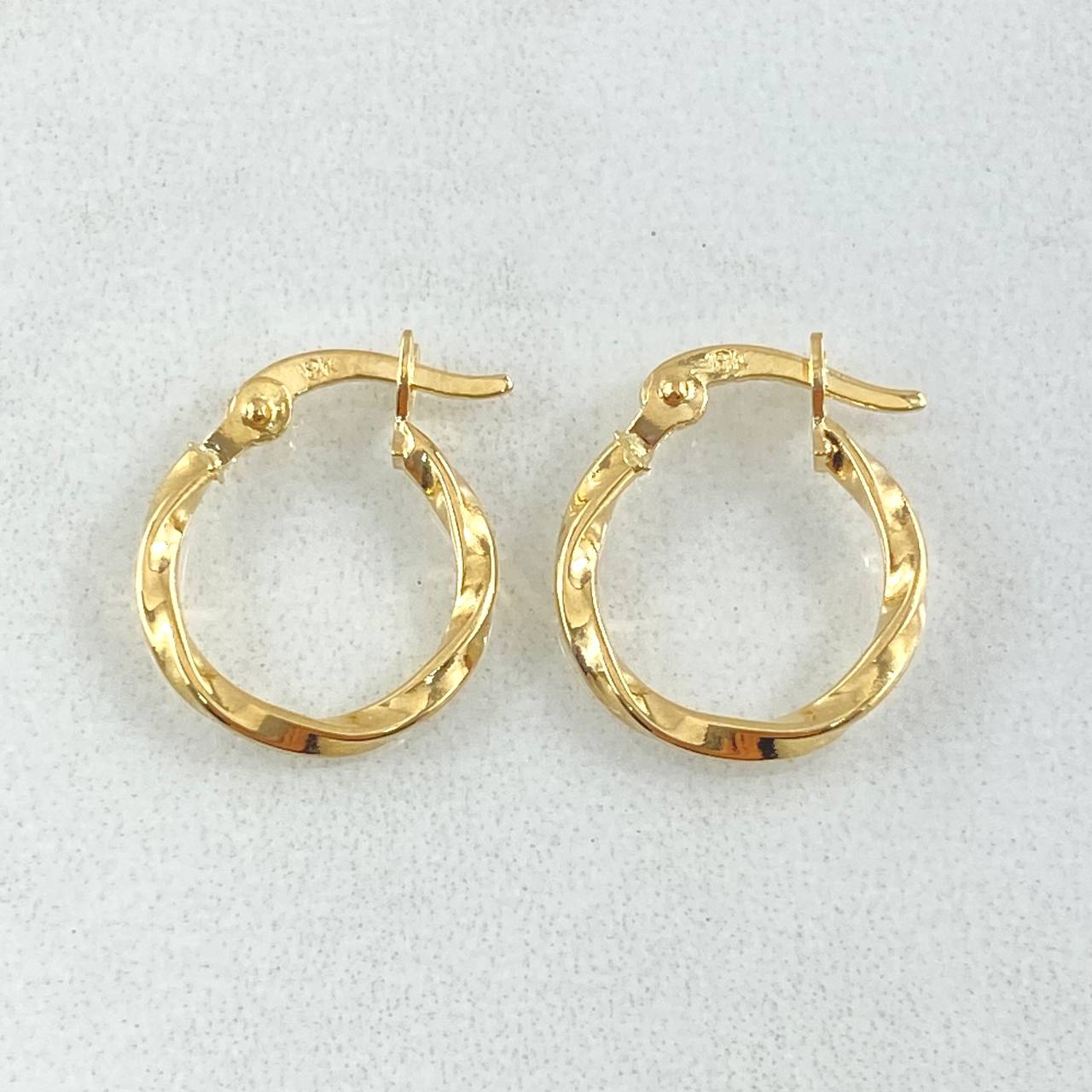 Candongas Kari 0.75gr / 1.5cm / Oro 18K