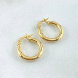 Candongas Jass 1.3gr / 1.5cm / Oro Amarillo 18K