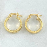 Candongas Tribal 1.1gr / 1.5cm / Oro 18K ©
