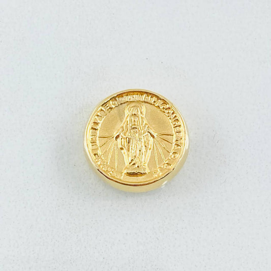Herraje Tambor Virgen Milagrosa 0.55 g / 1 cm Oro Amarillo 18K