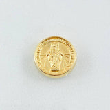Herraje Tambor Virgen Milagrosa 0.55 g / 1 cm Oro Amarillo 18K