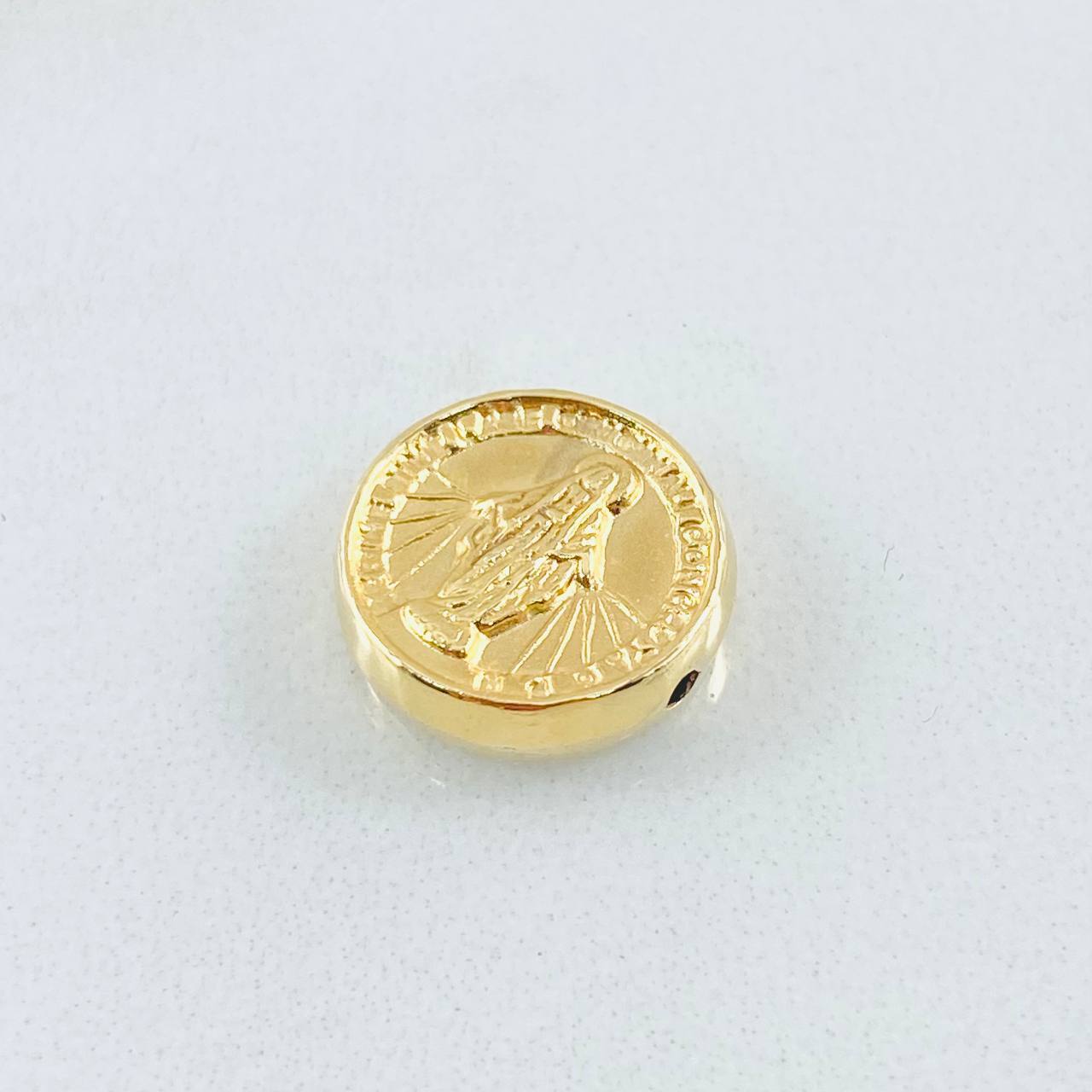 Herraje Tambor Virgen Milagrosa 0.55 g / 1 cm Oro Amarillo 18K