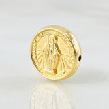 Herraje Tambor Virgen Milagrosa 0.55 g / 1 cm Oro Amarillo 18K