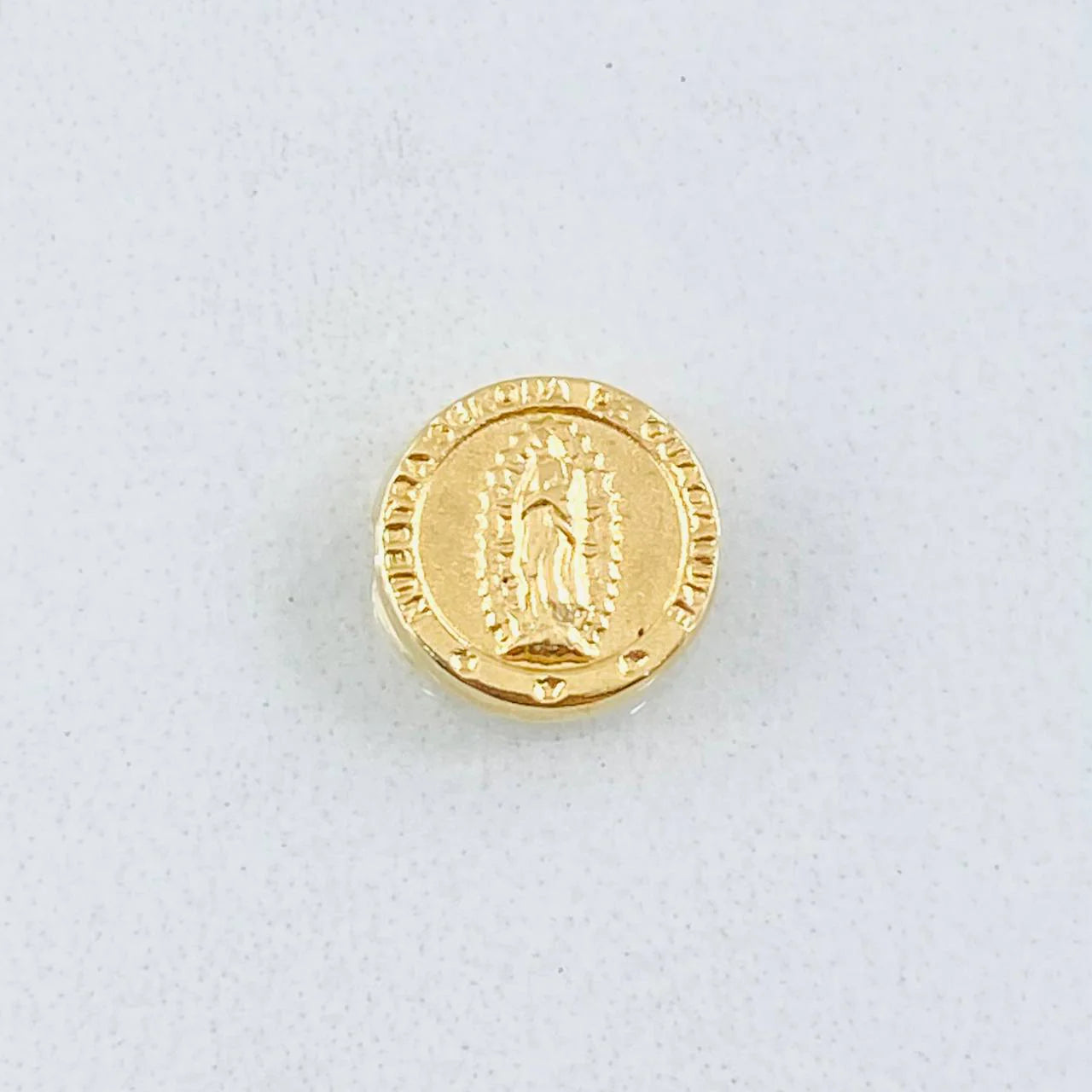 Herraje Virgen De Guadalupe 0.5 g / 1 cm Oro Amarillo 18K