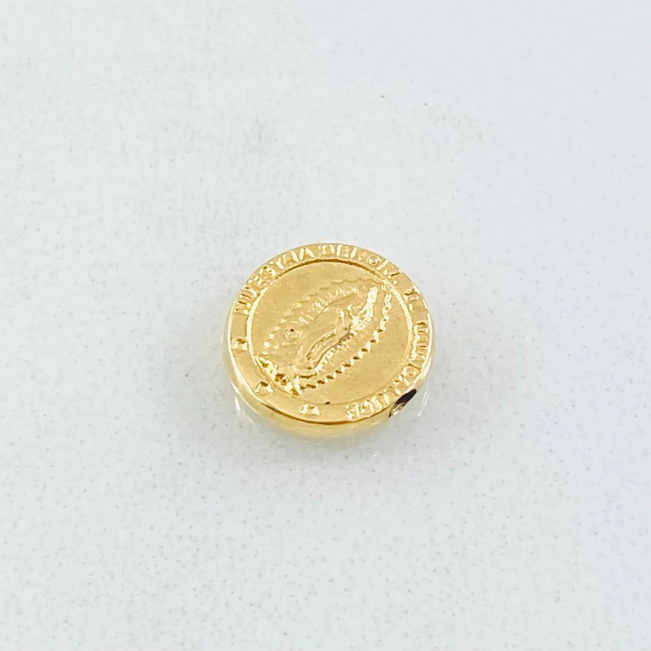Herraje Virgen De Guadalupe 0.6 g / 1 cm Oro Amarillo 18K