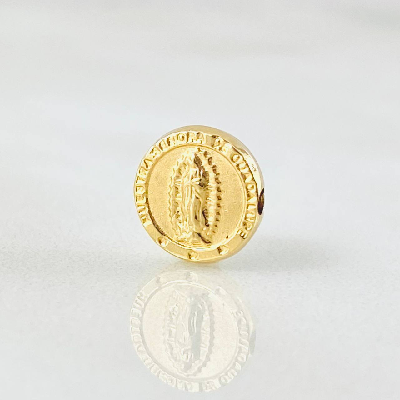 Herraje Virgen Guadalupe 0.3gr / 0.8cm / Oro Amarillo 18K