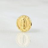 Herraje Virgen De Guadalupe 0.5 g / 1 cm Oro Amarillo 18K