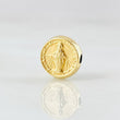Herraje Vrigen Milagrosa 0.4gr / 0.8cm / Oro Amarillo 18K