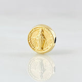 Herraje Vrigen Milagrosa 0.4gr / 0.8cm / Oro Amarillo 18K