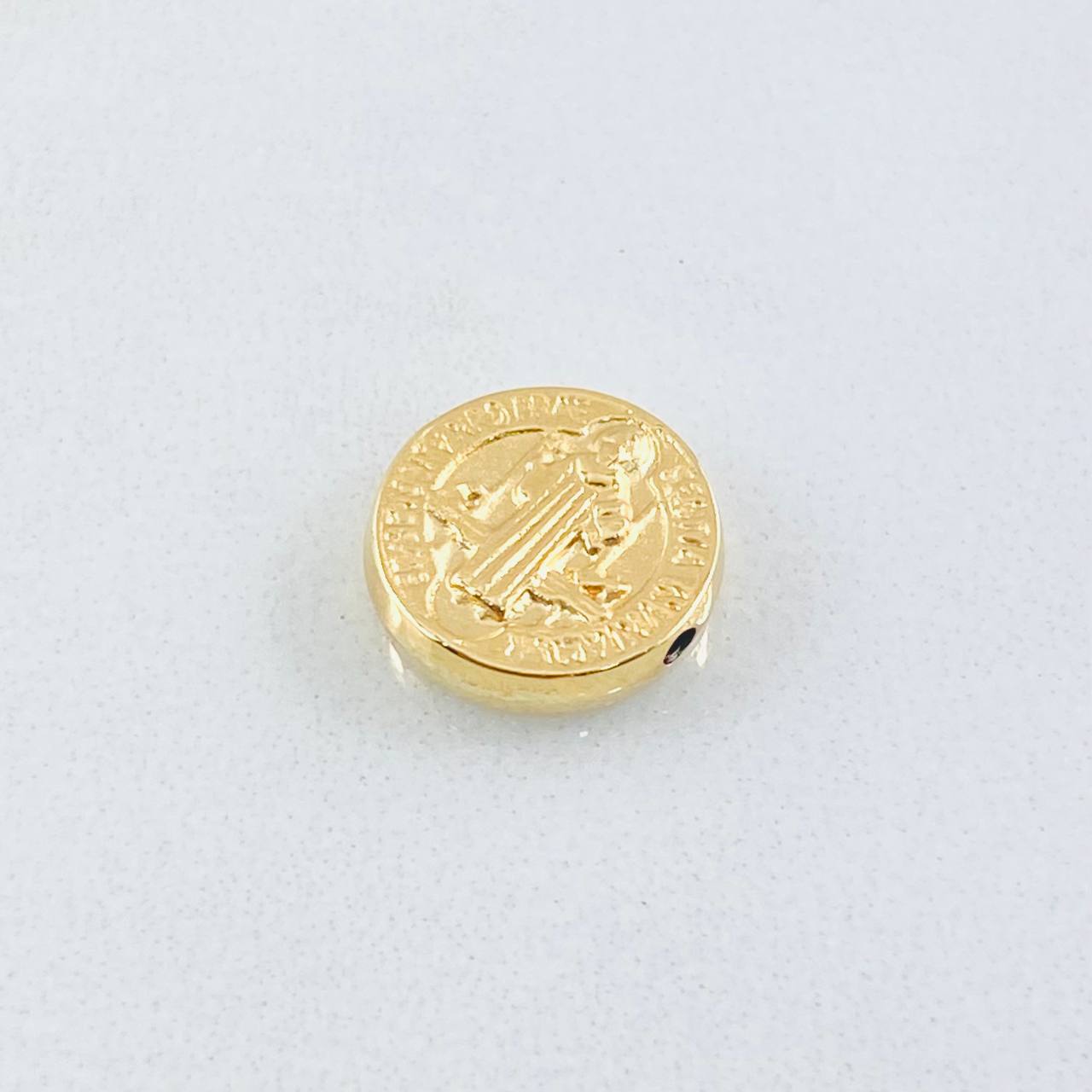 Herraje San Benito 0.55gr / 1cm / Oro Amarillo 18k