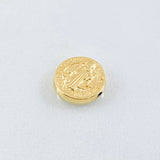 Herraje San benito 0.4gr / 0.8cm / Oro Amarillo 18K