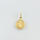 Dije San Benito 0.4gr / 1.5cm / Oro Amarillo 18K