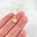 Dije San Benito 0.6 g / 1.7 cm Oro Amarillo 18K